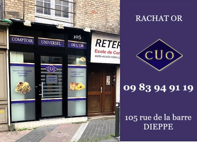 rachat d'or Dieppe 