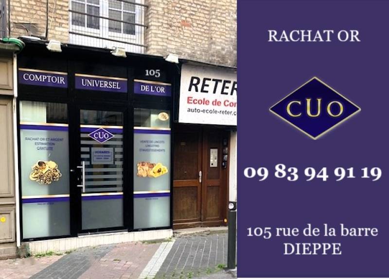 rachat d'or Dieppe 
